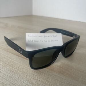 Ray-Ban RB4165 Justin 622/6G Sunglasses FRAMES ONLY Rubber 51-16 Made in Italy